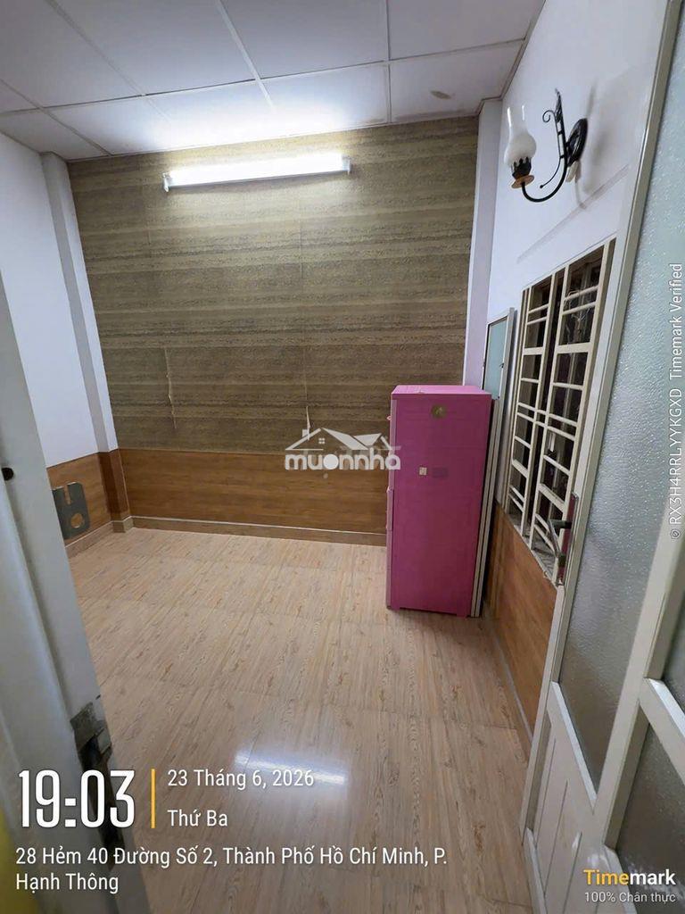Cho thuê nhà nguyên căn – chính chủ - đối điện bv 175 nguyễn kiệm - 2