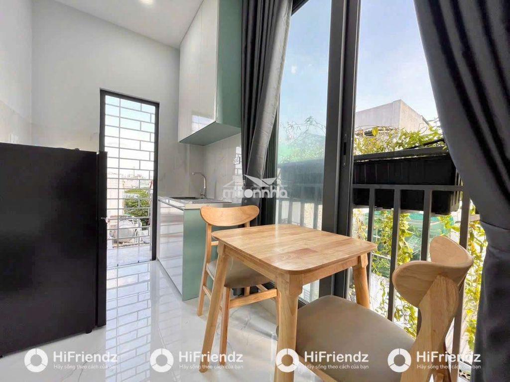 Gần huit căn hộ 1pn tách bếp ban công view đẹp đầy đủ nội thất - 3