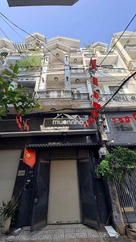Ngộp ngân hàng -nhà tân bình 4mx14m khu đồng bộ cao cấp,