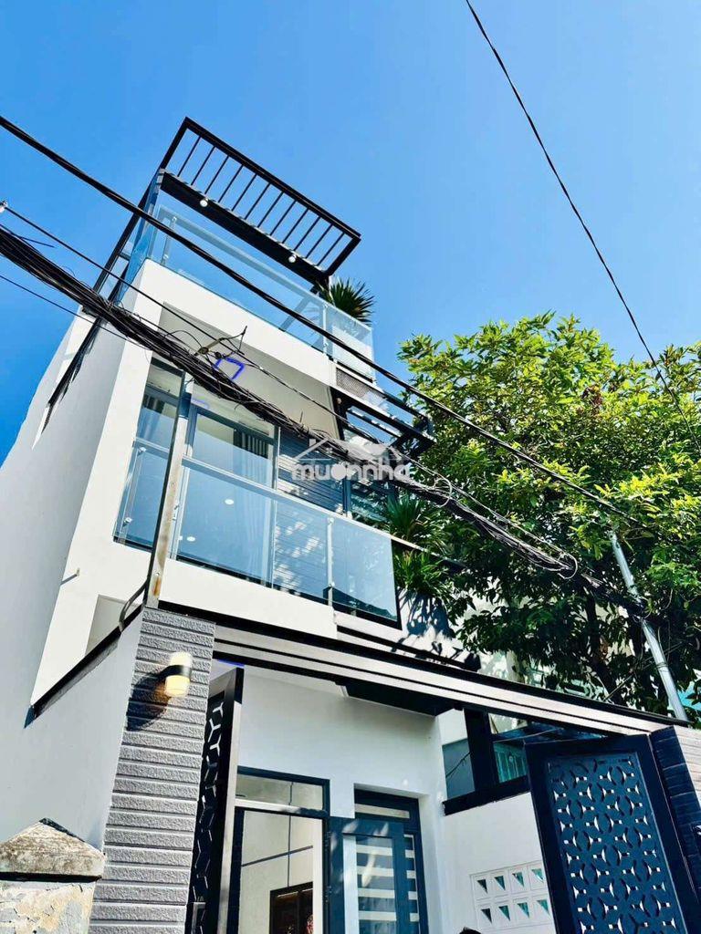 6 tỷ- hẻm xe hơi gò vấp -4t bề thế,nội thất nhập, dt 55m2, có pn dưới
