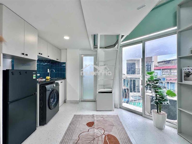 Căn hộ duplex ban công gần quận 1 và cầu nguyễn tri phương