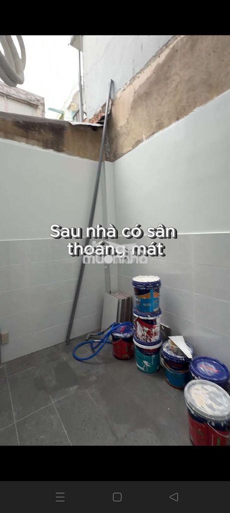 Nhà mới xd 100% dt 3,6❌2️⃣2️⃣ trệt 2 lầu đúc btct, có sân thượng,3️⃣pn to  - 3
