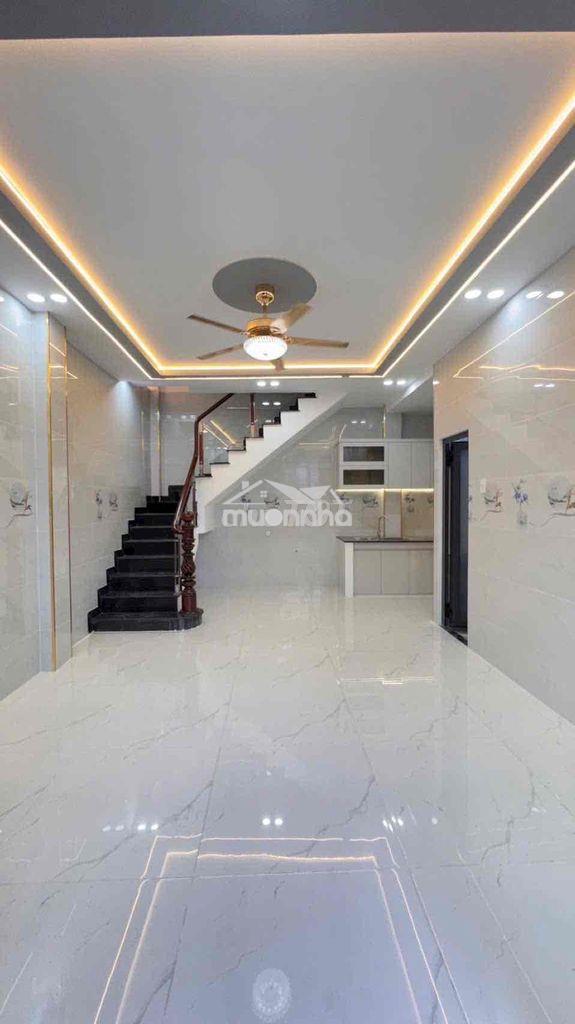 Hẻm kinh doanh 6m nguyễn sơn, 3 tấm, 4 x 12m, 2 phòng ngủ, 3 wc - 2