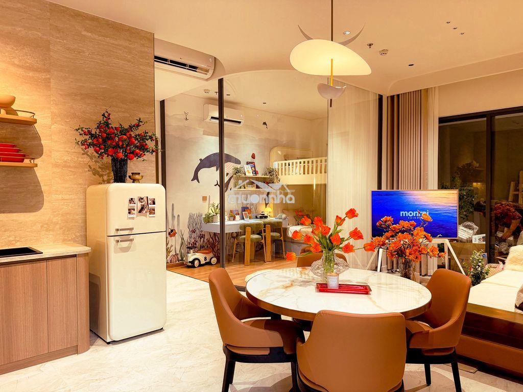 Bán studio 35m2 monrei sài gòn view bể bơi. giá 1.950 tỷ htls 0% - 3