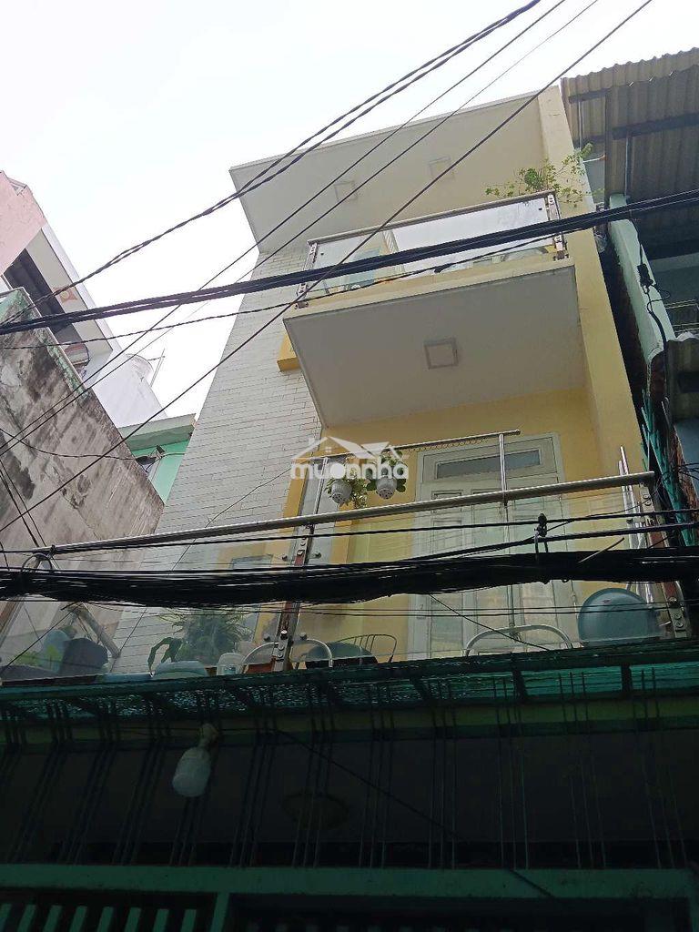Nhà cho thuê hẽm 3gac đường xuân hồng p4 tb