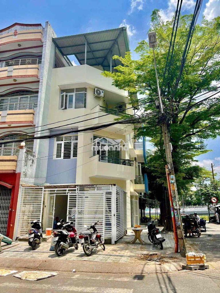 Cho thuê nhà mới sơn sửa 5 phòng có máy lạnh, đường xe cont , góc 2mt - 2
