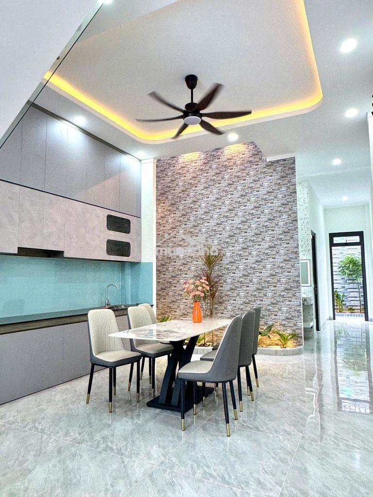 Nhà lầu 80m2 sổ hồng riêng gần đường trục 16 có nội thất - 4