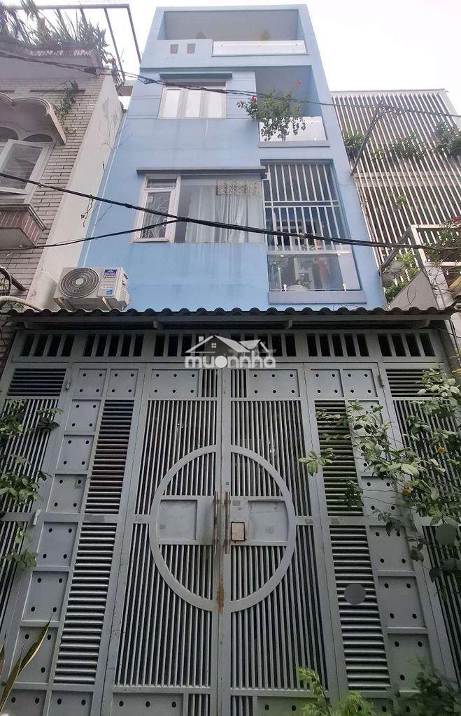 🏤 4 tầng 56m², hẻm xe tải nguyễn kiệm - phú nhuận. thương lượng 10 tỷ