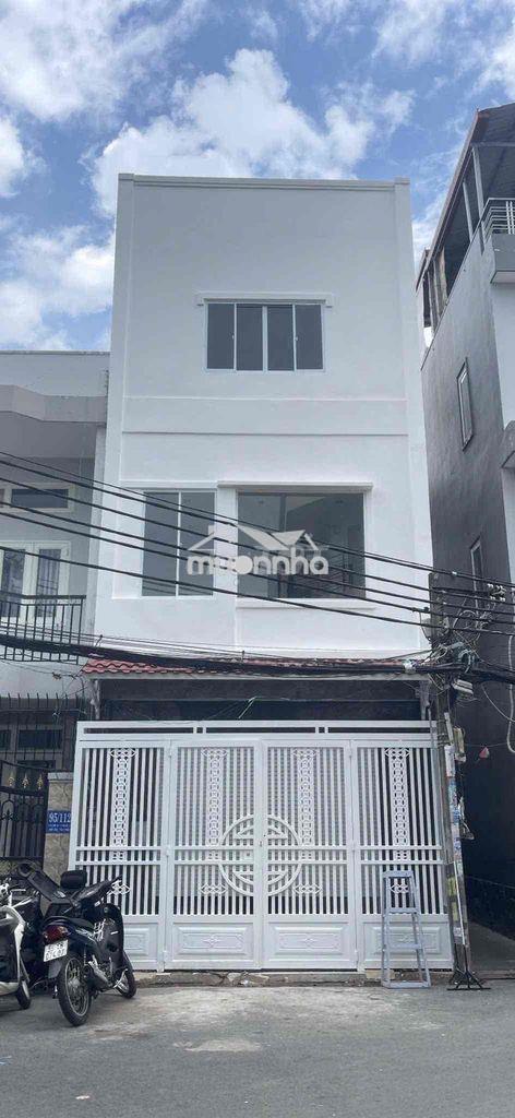 Cho thuê nhà hxh 95 lê văn lương tân hưng tphcm 90m2 1trệt 2lầu xe hơi