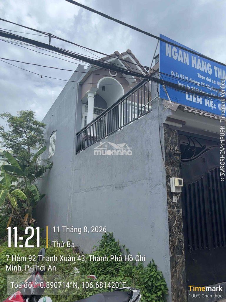 Ngân hàng thanh lý tài sản: đường thạnh xuân 43, quận 12 - Ảnh 3