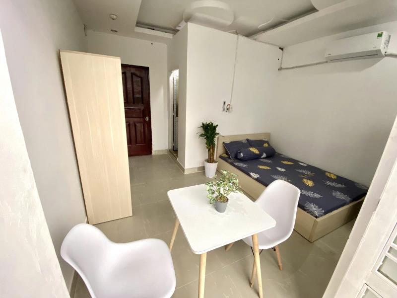 Cho thuê phòng dạng studio ban công siêu thoáng giá rẻ gần đh văn hiến_đh công thương_aeon mall tân phú_trục luỹ bán bích_âu cơ q.tân phú - 3