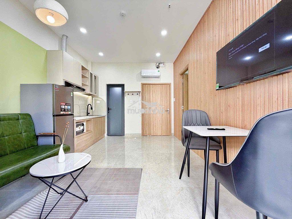 Căn hộ 1 phòng ngủ bancol 50m2 ngay công viên gia định - Ảnh 4