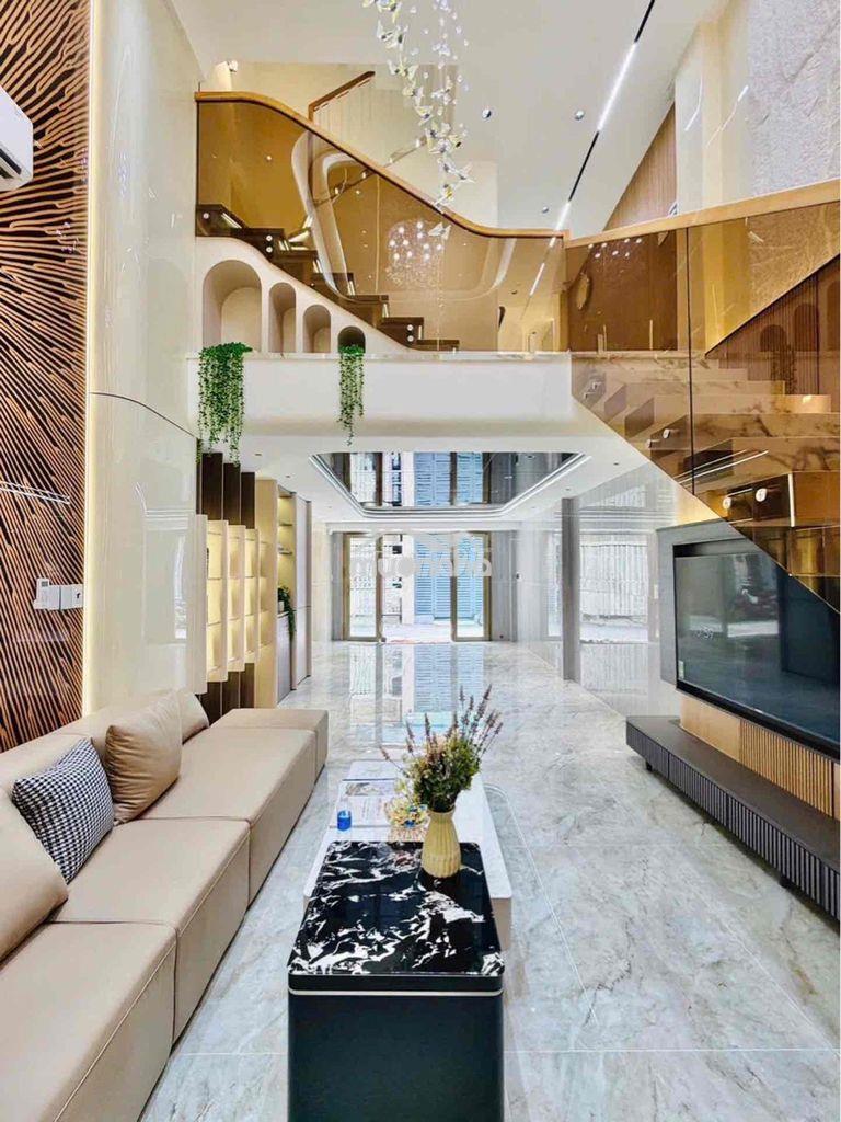 Nhà mới quang trung  - xe hơi vào tận nhà  —  50m2 -  5tầng