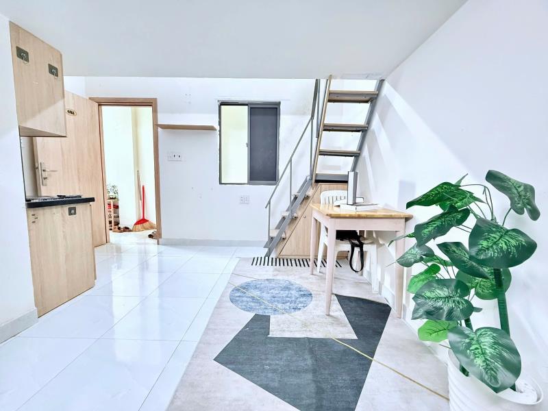 Cho thuê phòng trọ tân phú - duplex siêu rộng full nội thất gần dh văn hiến - 0926051663 - 3