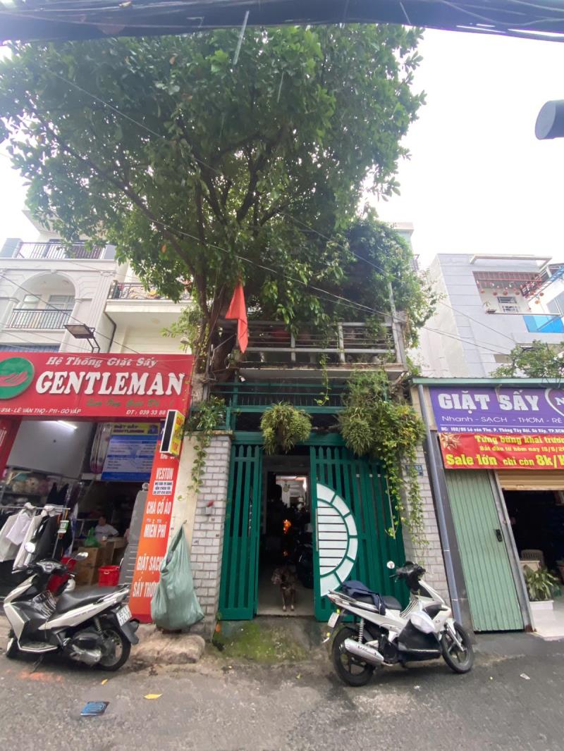 Bán nhà trung tâm gò vấp lê văn thọ p11 - 80m² (4x20) - 4 tầng đúc
