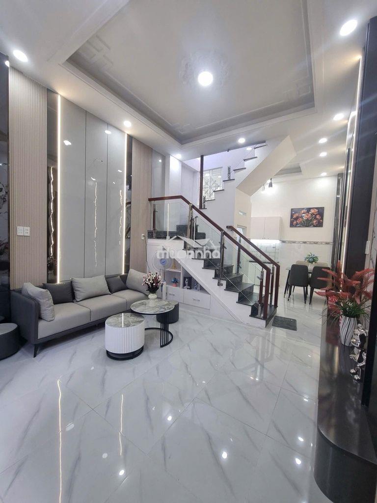 Bán nhà gò vấp - 4x8m - 2tầng btct, nhà mới ở ngay, full nội thất. - Ảnh 3