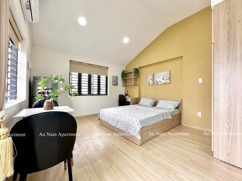 Căn hộ ban công rộng, máy giặt riêng tại lê trực, bình thạnh, gần chợ bà chiểu & quận 1 - 4