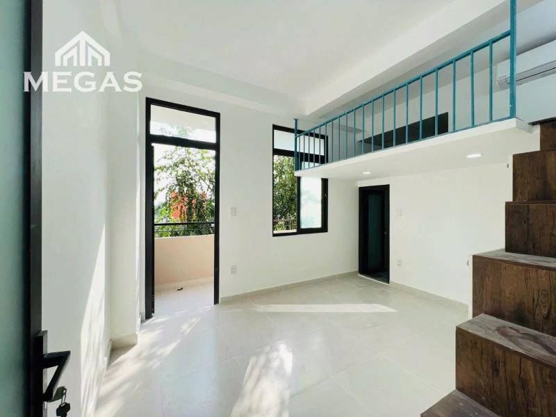 Phòng cho thuê có gác - full nội thất | ngay go trường chinh - nhà ga t3