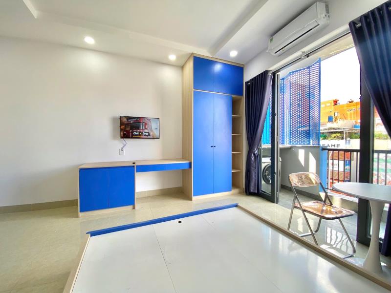 Cho thuê căn hộ 1 phòng ngủ ban công – xô viết nghệ tĩnh, gần đại học hutech - 2