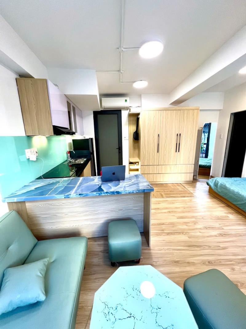 Cho thuê chung cư mini balcony - thang máy - đh uef - hồng bàng - hutech. - mở - isb - cầu thị nghè - 3