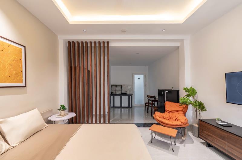 Cho thuê chung cư mini balcony mới 99% - cầu thị nghè - đh hutech - hồng bàng - uef - landmark 81 - metro văn thánh - 2
