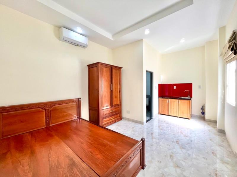 Phòng studio bancon cửa sổ trời thoáng full nội thất gần bệnh viện thống nhất