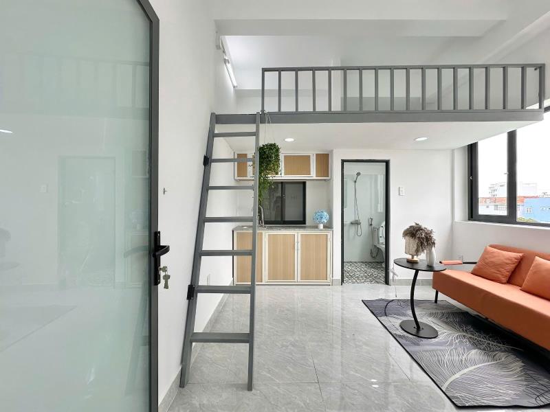 Duplex 4tr – gác cao – ở 3-4 người thoải mái – ngay gần đặng thùy trâm - 2
