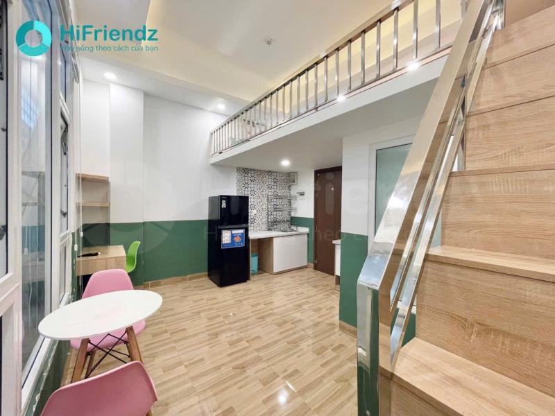 Cho thuê duplex(gác) gần đại học giao thông vận tải, hutech đường xvnt, bình thạnh