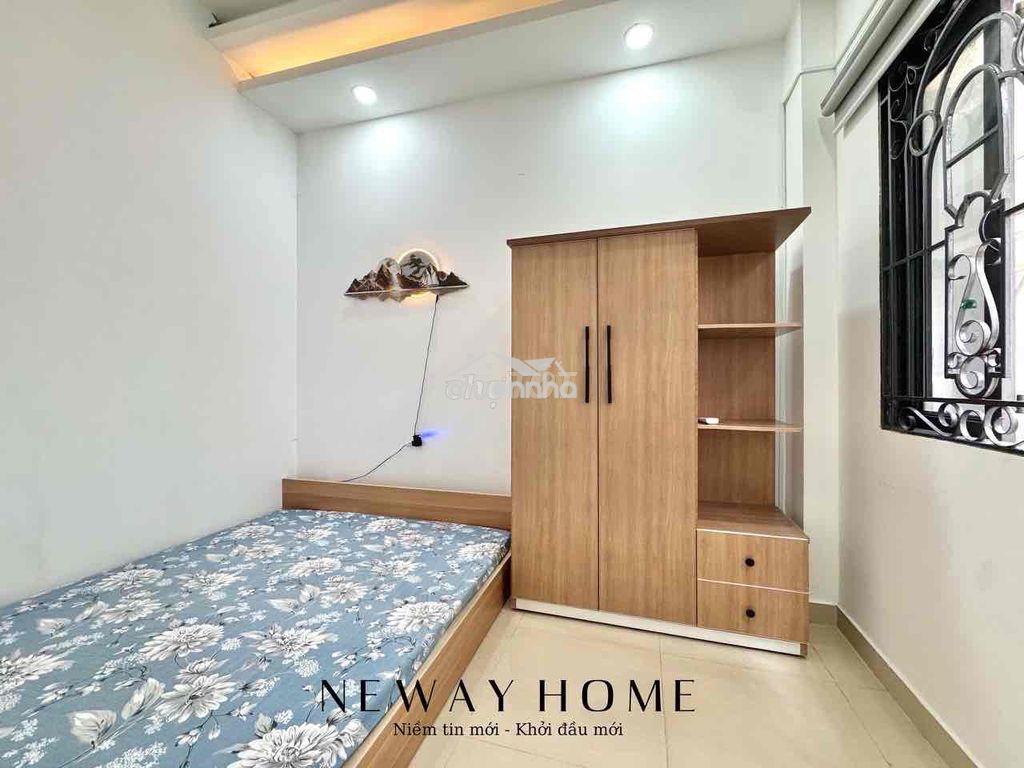 Cho thuê phòng trọ 1 phòng ngủ cửa sổ trời full nội thất gần etown - Ảnh 3