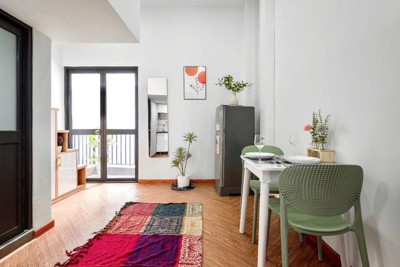 Phòng có gác, ban công xịn đẹp - thang máy - ko giới hạn người ở gần đh văn hiến, đh công thương, cao đẳng cntt - 2