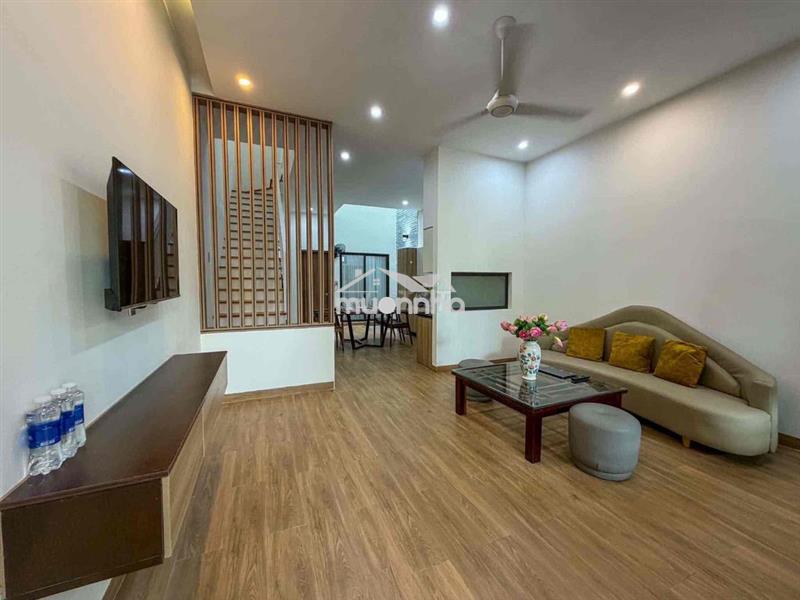 Cho thuê nhà 3 tầng mới khu nam việt á view công viên