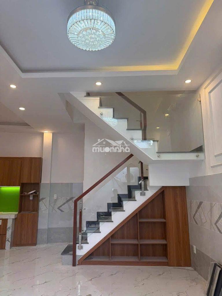 Xây mới ba đình p9q8 4,5 x 7,3 nở hậu 7m sổ hồng riêng hoàn công mới - 2