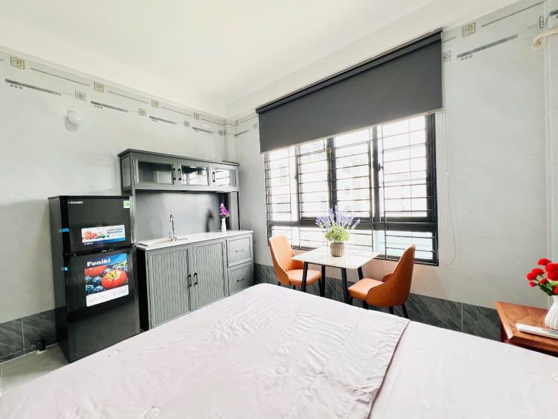 🏠 Studio cửa sổ trời nội thất 6 người ở gần đh công thương – đh văn hiến - 3