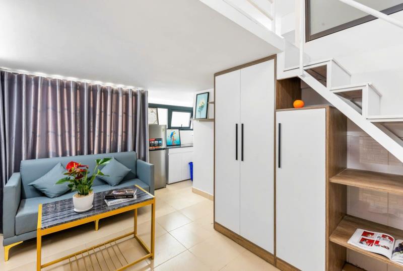 Cho thuê duplex (gác) cửa sổ trời gần đại học văn lang đường bình lợi, bình thạnh - 3