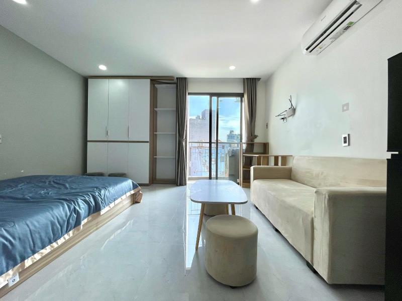 Studio full nội thất - ban công - máy giặt riêng - ngay dh iuh, văn lang  - 2