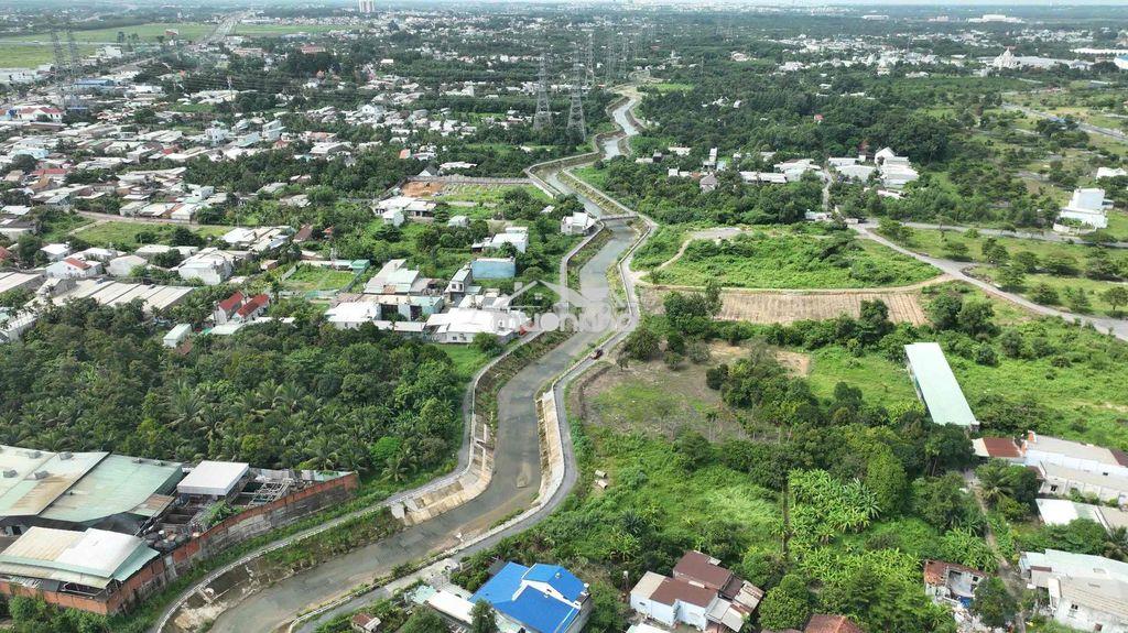 Bán 1200m2 giáp sông suối-cách mekong resort long thành 800m- nở hậu đ - 3