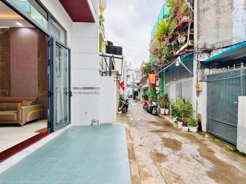 Nhà mới gần chợ thạch đà - 4.4x18 - 3pn, có pn dưới trệt - chỉ 6.5 tỷ tl - 2