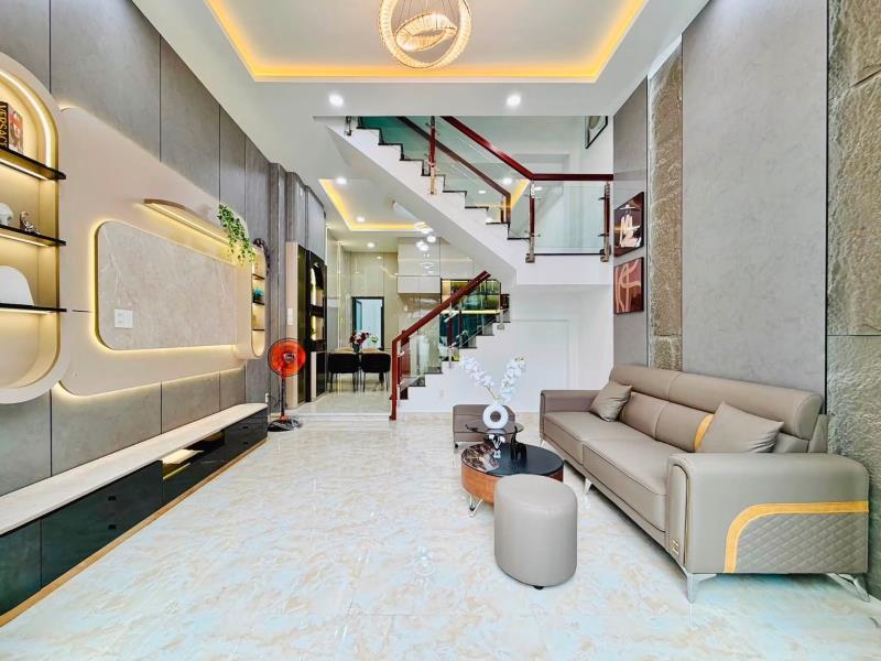 Nhà mới gần chợ thạch đà - 4.4x18 - 3pn, có pn dưới trệt - chỉ 6.5 tỷ tl - 4