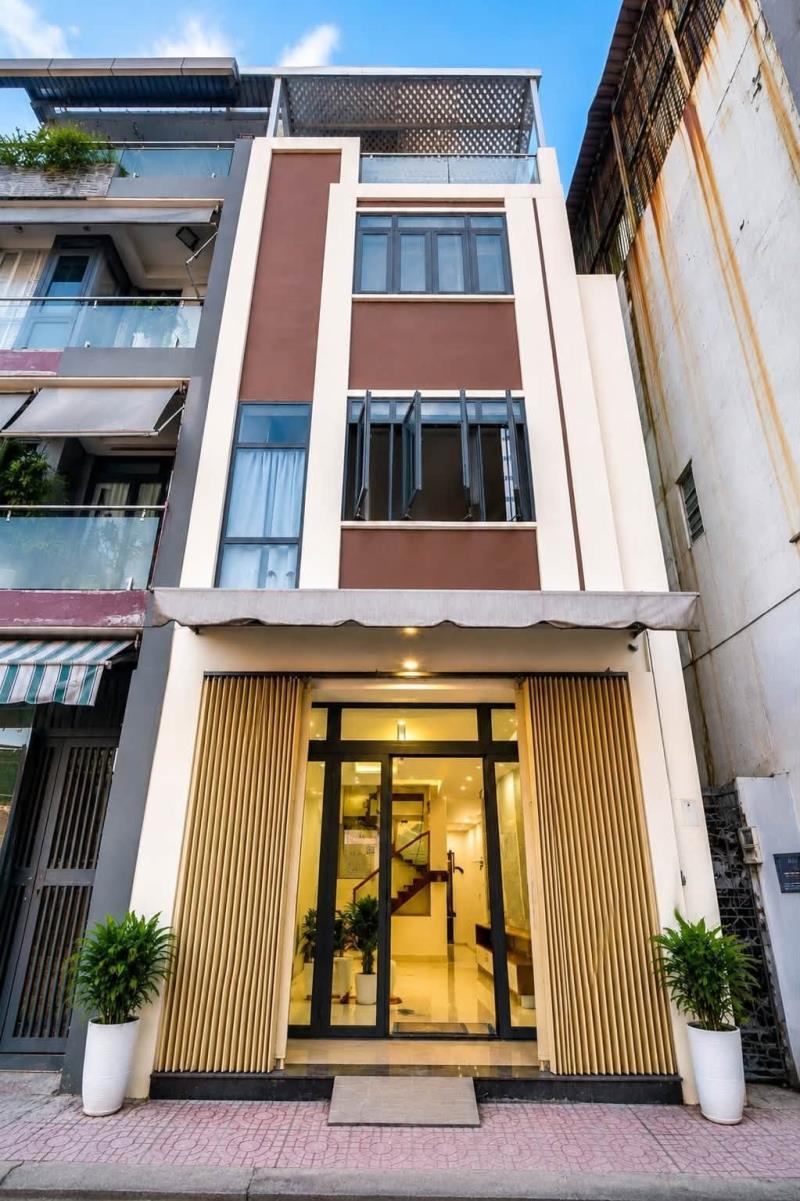 Chỉ tầm 8.x có nhà mới 4 tầng lê trọng tấn 90m² ngang 4.4m sẵn ô chờ thang máy