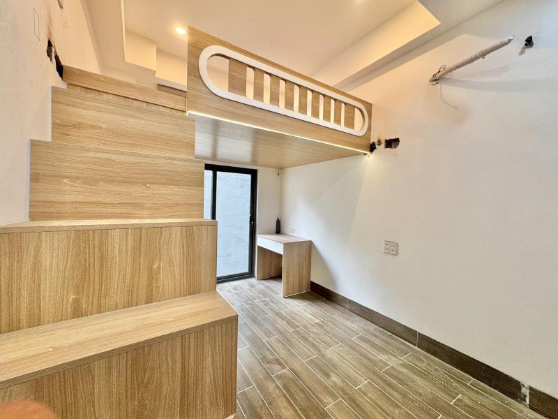 Căn hộ duplex, 35m2 full nội thất có máy giặt riêng, thống nhất gần đh công nghiệp & văn lang cơ sở 2 - 2