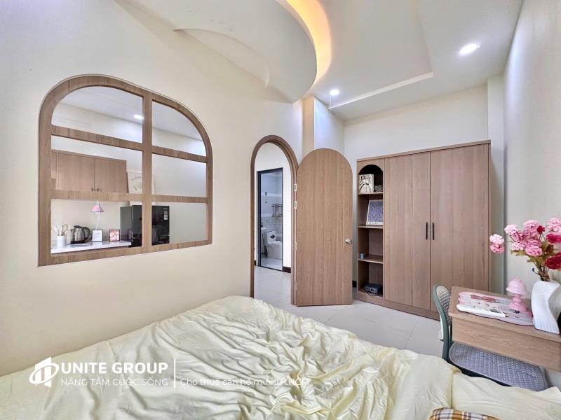 Cho thuê căn hộ 1 phòng ngủ ban công gần đại học văn lang nguyễn xí bình thạnh - 4