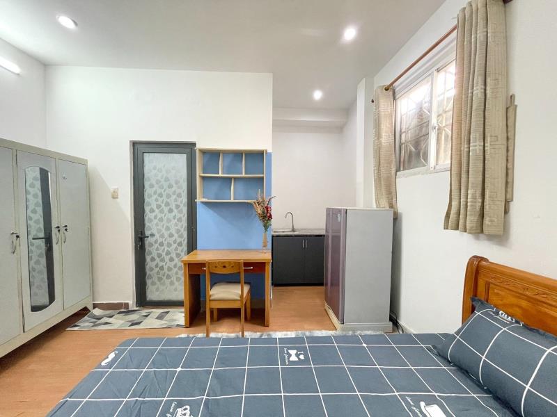 Phòng studio cửa sổ trời full tiện nghi tại đào duy anh gần công viên gia định, đh tài chính - marketing, đh văn lang cs2 - 4