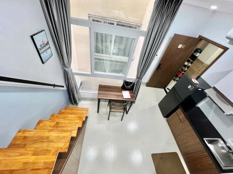 Cho thuê căn hộ duplex (gác) gần chợ bà chiểu bạch đằng bình thạnh - 3