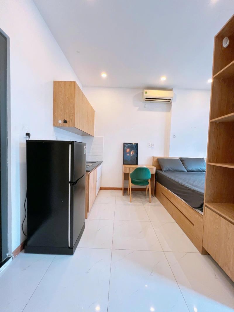 Căn hộ studio cực chill  ban công tủ lạnh  40m2  gần thảo cầm viên, cầu thị nghè, bình thạnh - 3