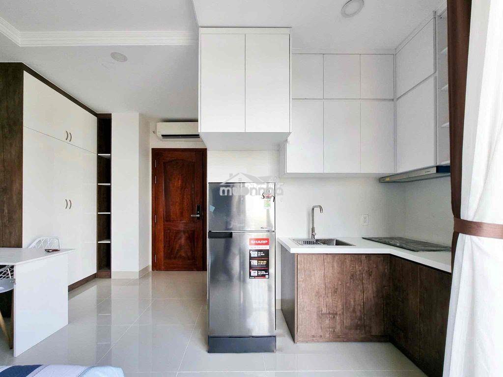 Căn hộ cho thuê ban công lớn full nội thất mới ngay lê văn sỹ, q3 xinh - 4