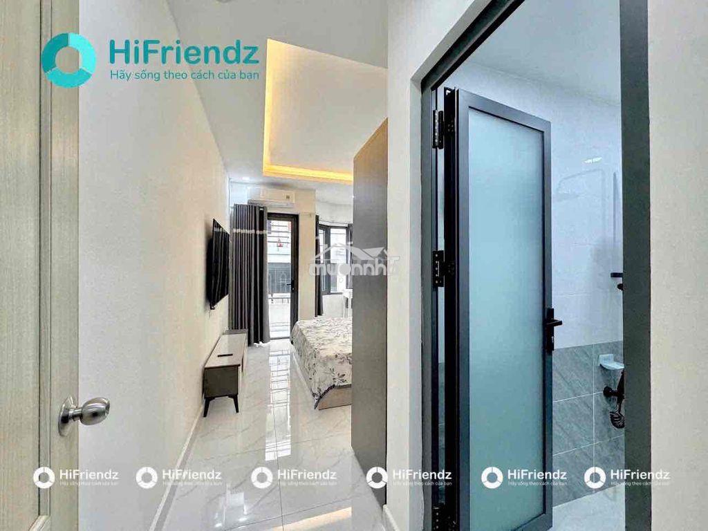 Phòng ban công thoáng thiết kế tách bếp rộng 35m2 nguyễn trãi quận 5 - 4