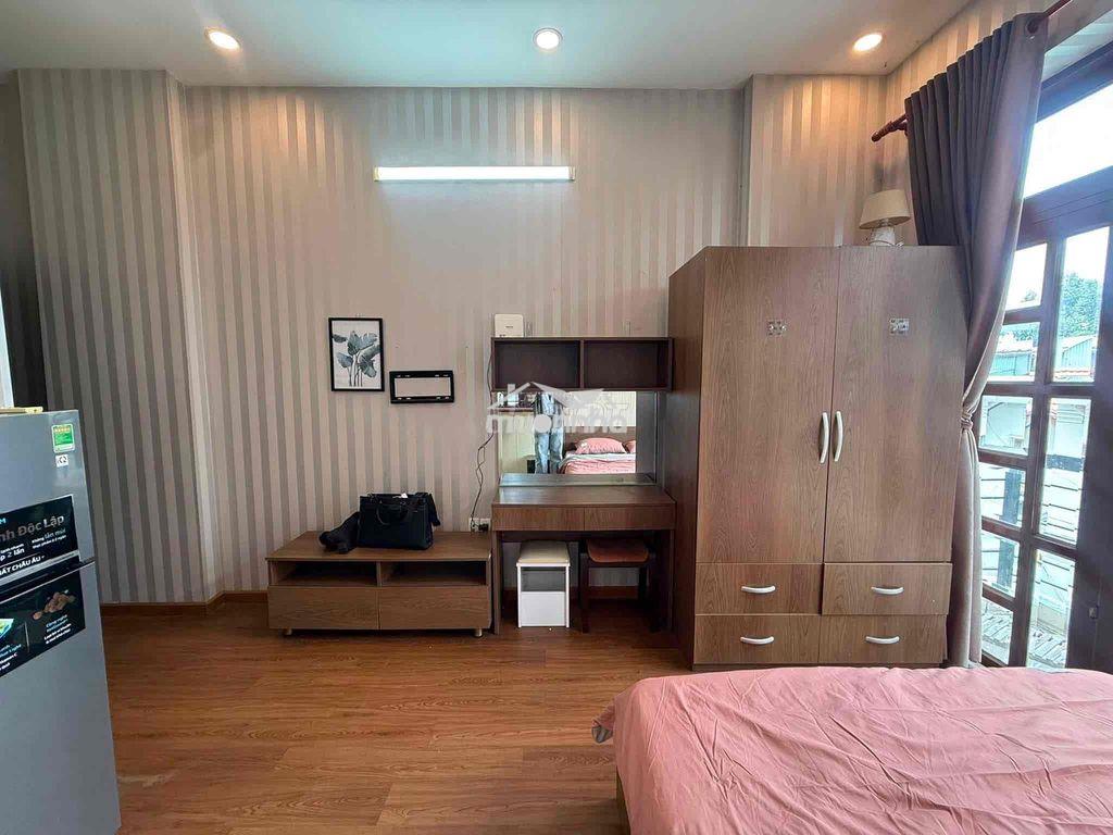 Cho thuê căn hộ studio ban công q4 gần đh luật, đh nguyễn tất thành - 3