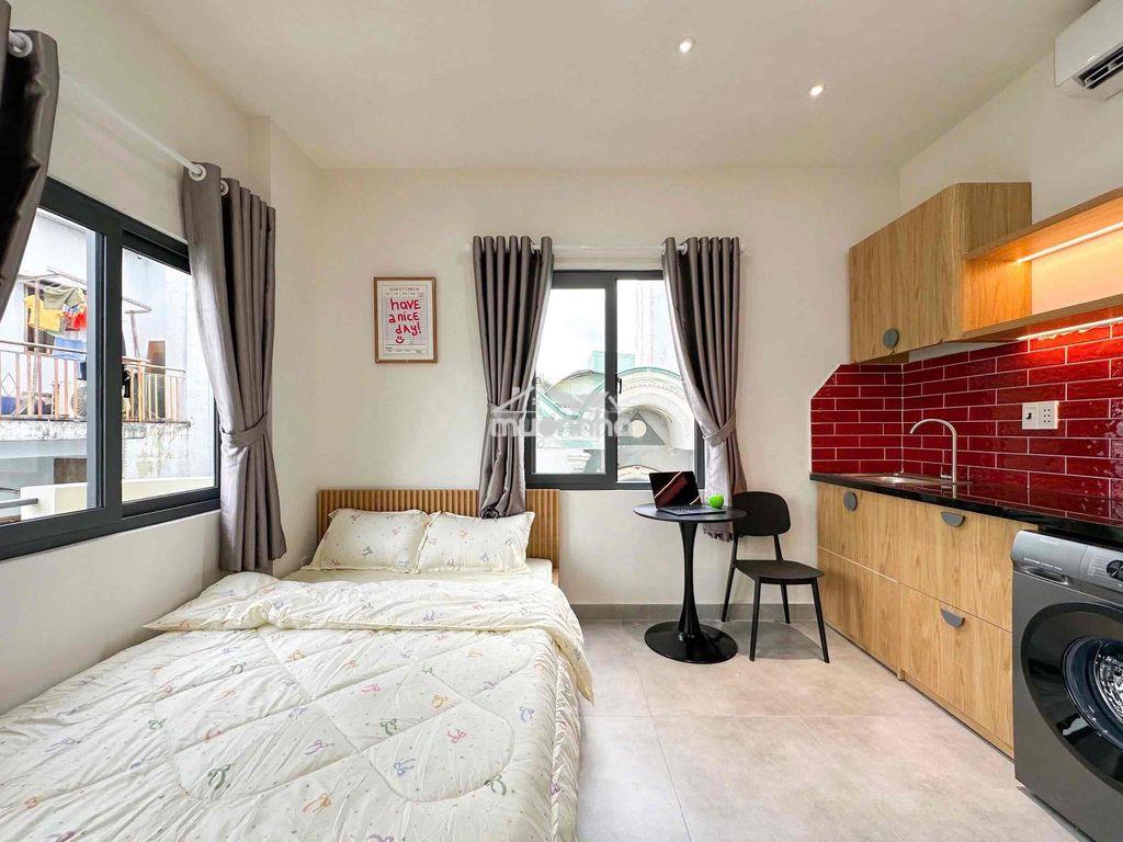 Studio 35m2 ban công nội thất cao cấp ngay đại học hoa sen, đh ueh - Ảnh 2