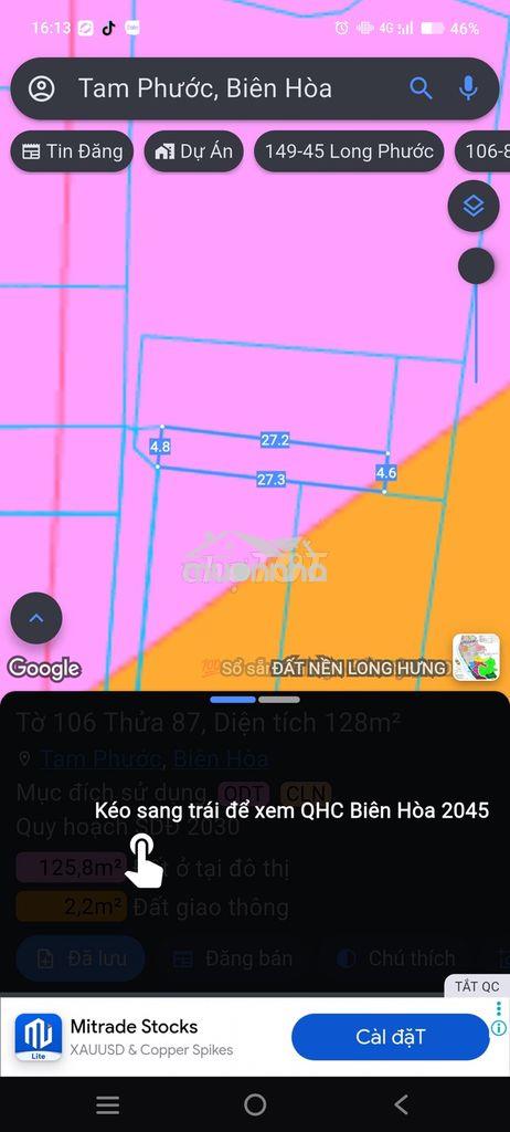 Bán đất phường tam phước - 3