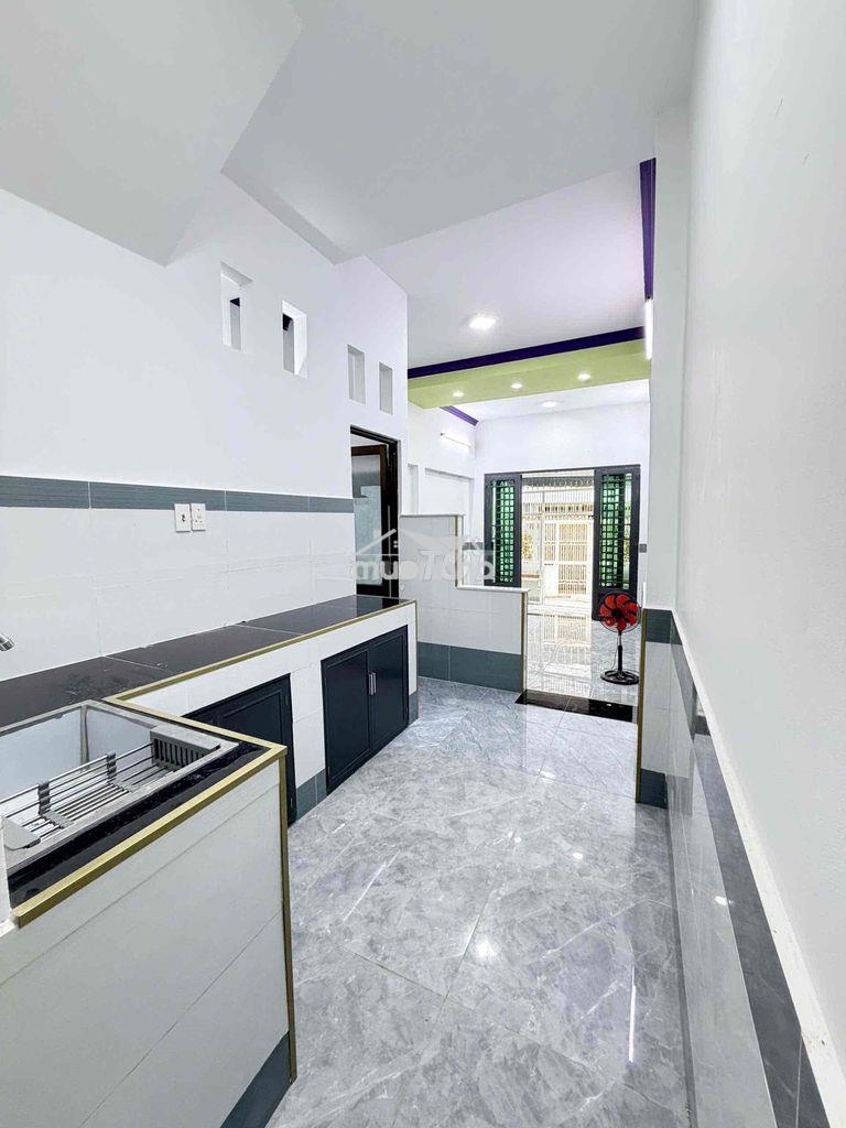 Nhà 55m2 đất hoàn công đủ có p ngủ dưới trệt tc 3p ngủ - 4